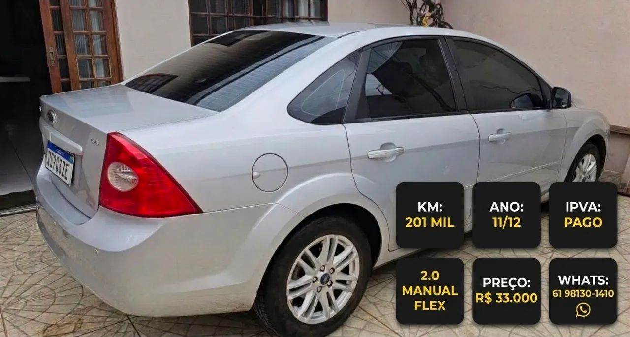 Ford Focus Focus Sedan 2.0 16V/2.0 16V Flex 4p 2012