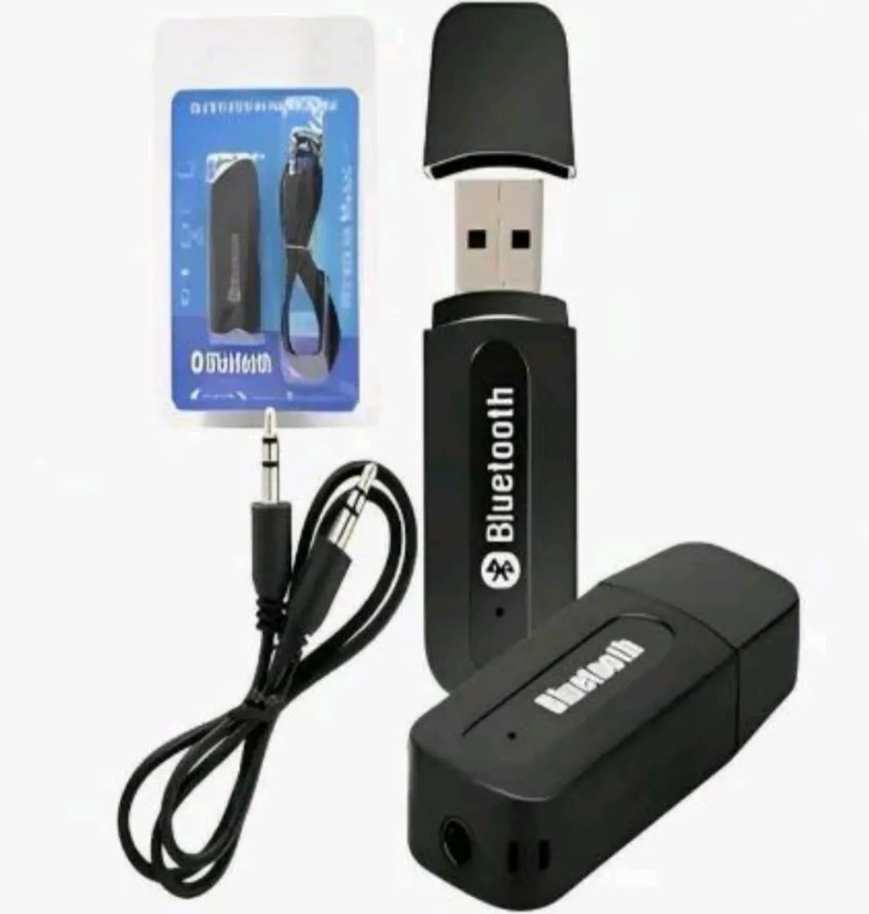 Adaptador bluetooth p2 USB para Rádio do carro 