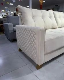 Sofá 2.15m em Linho - Oferta - Foto 3