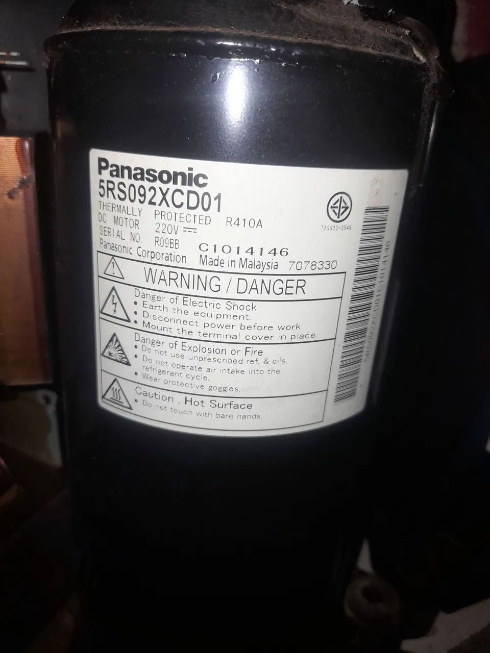 Compressor Panasonic inverter  - Foto 3