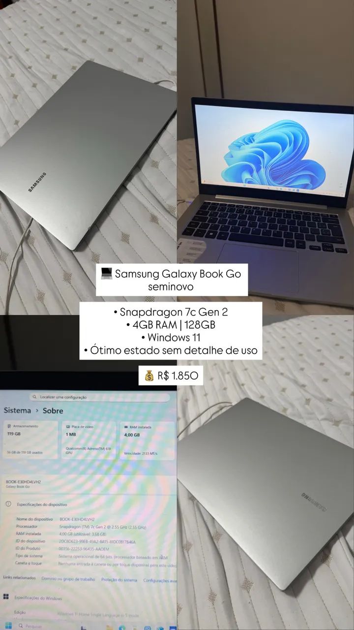 Notebook Samsung  - Foto 4