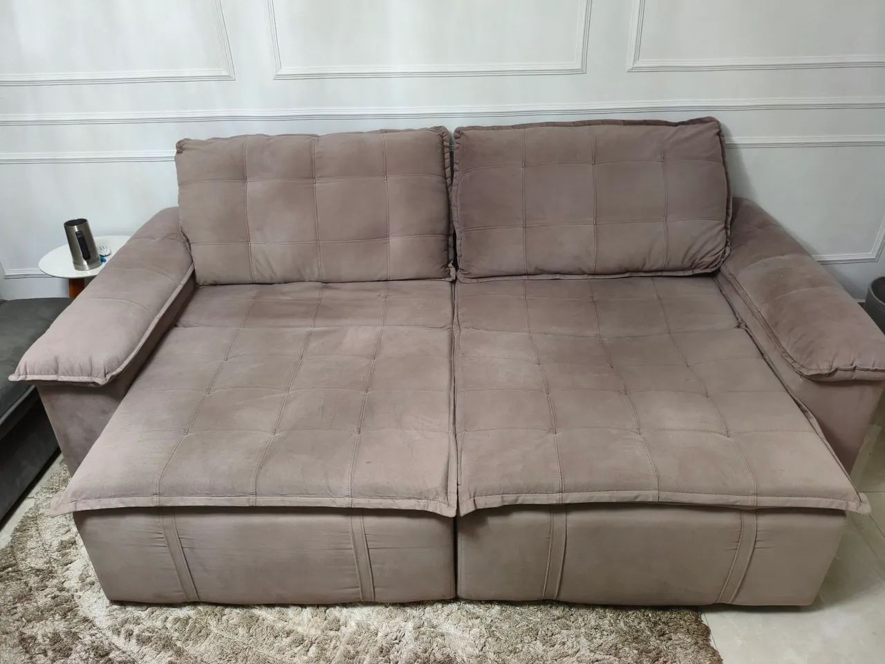 Sofá retrátil 2,5mts  - Foto 2