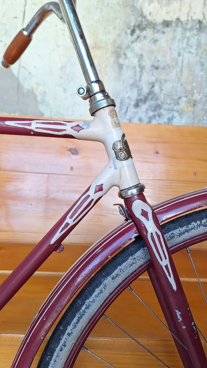 Bicicleta antiga sueca Centrum 1948