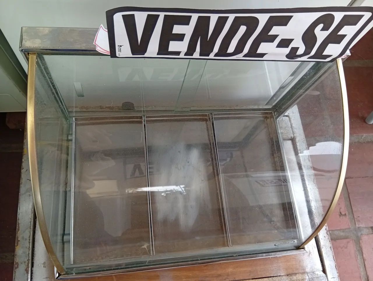 ESTUFA VIDRO CURVO 3 BANDEJAS