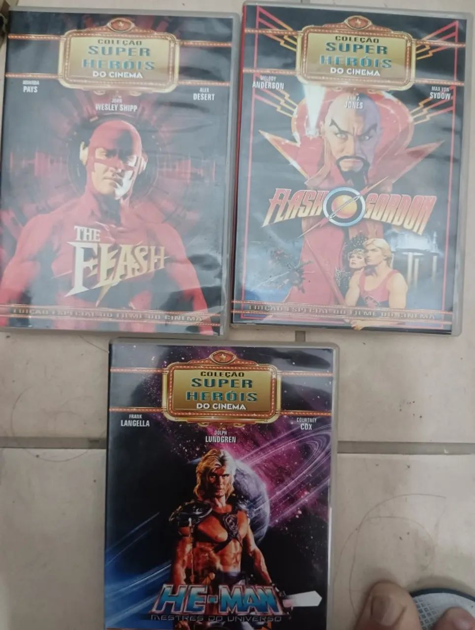Coleção de dvd's Heróis do cinema