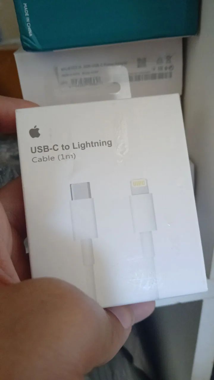 Cabo Lightning para iPhone 5 ao 14 - Carregador