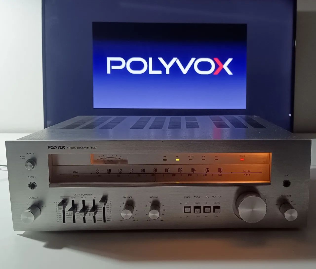 Receiver Polyvox PR 80 ((Para Restauração))