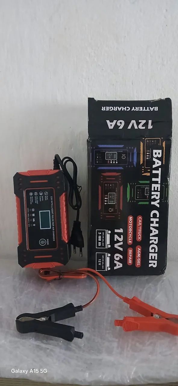 Carregador de bateria 12V 