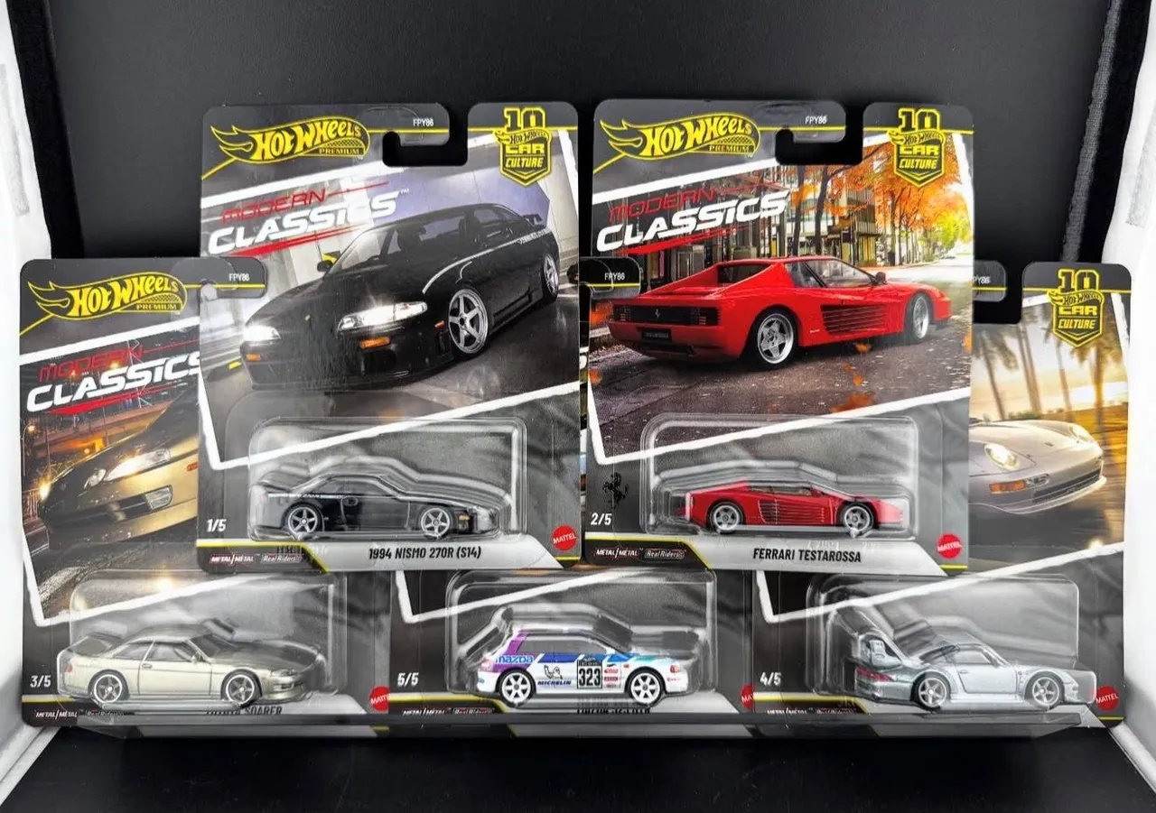 Hot wheels Ferrari TESTAROSSA premium Car Culture 2026 LACRADOS