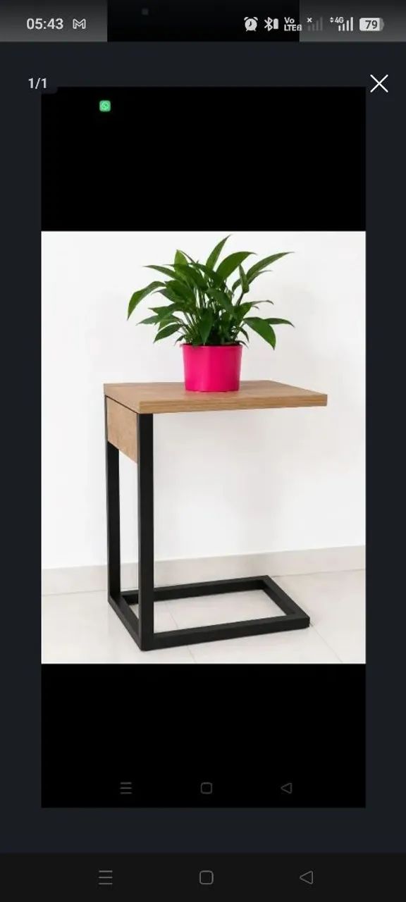 Mesa de apoio para cama e sofá 