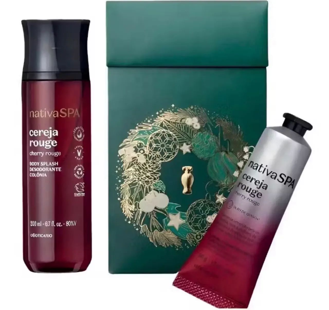 Kit cereja Rouge o Boticário 
