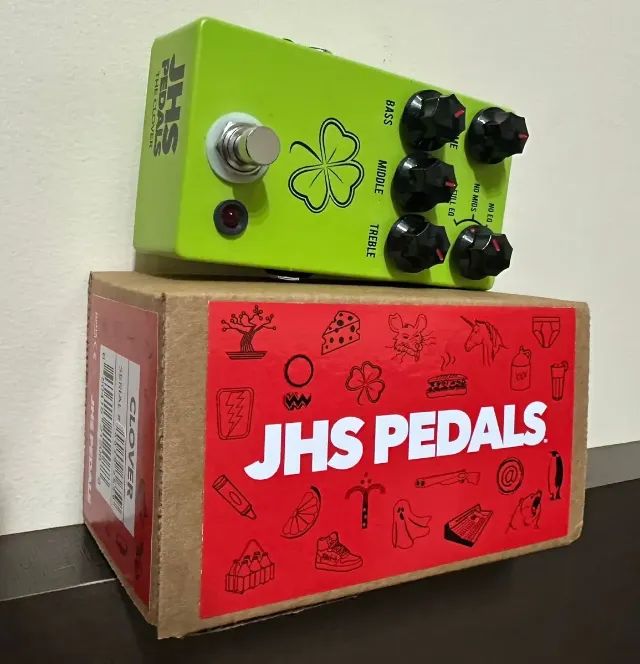 Clover JHS Pedal clover Pedals JHS ギター Preamp de Moinhos - musicais Instrumentos - EQ / ギター