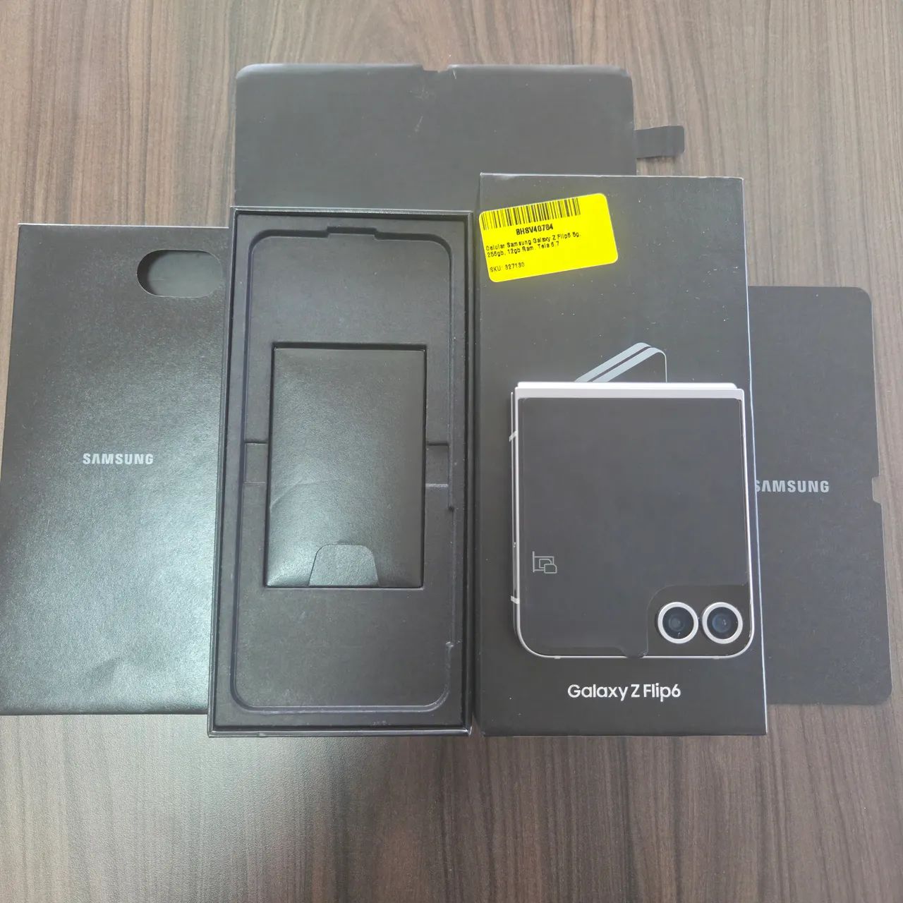 Galaxy Z Flip 6, 12GB/256GB cor prata, telas 6.7 e 3.4 polegadas  - Foto 5