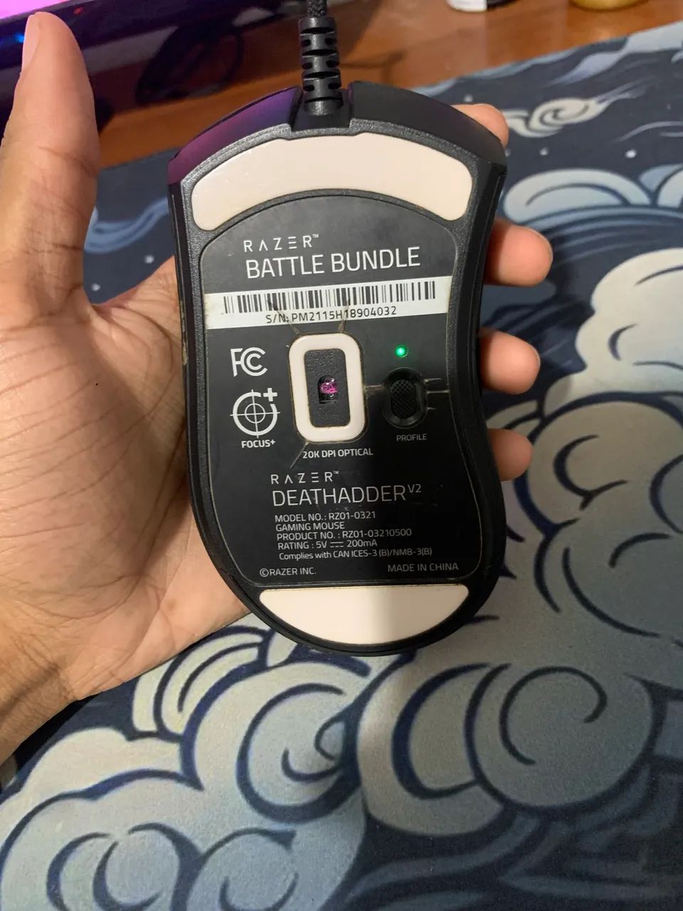 Mouse Gamer Razer Deathadder v2 - Foto 3