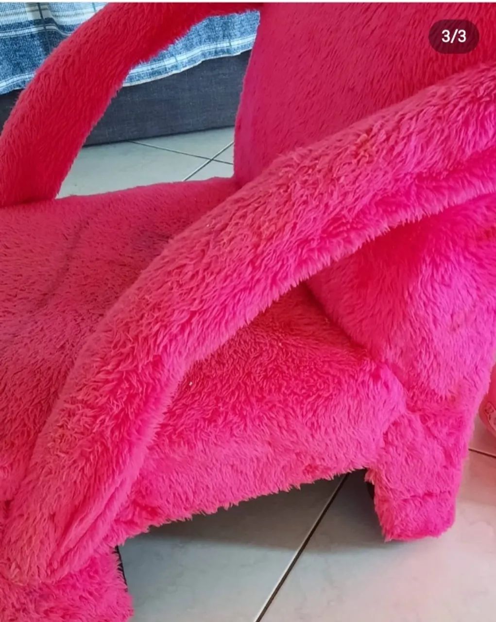 cadeirinha Rosa de MADERA - Foto 3