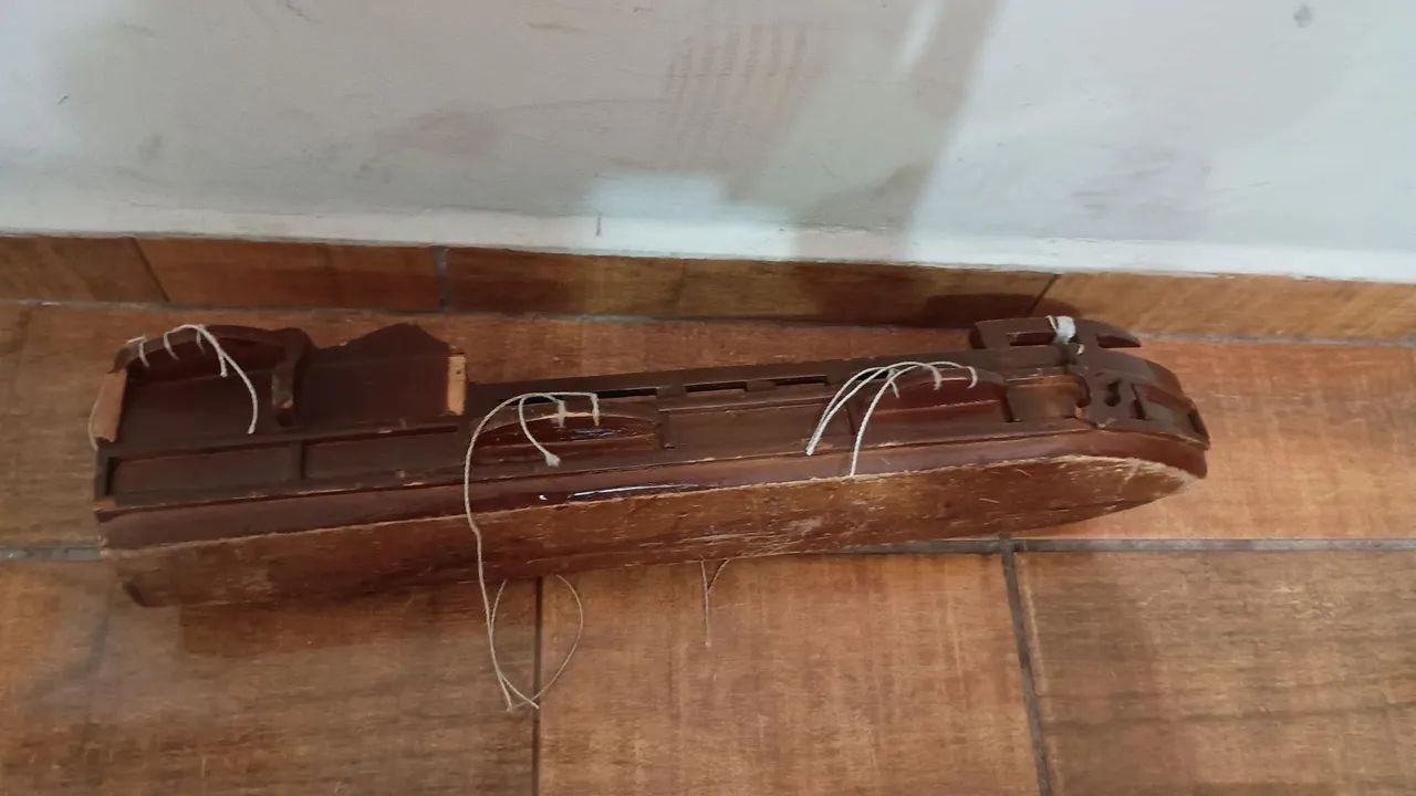 Barco caravela para Restauração 50 cm - Foto 3