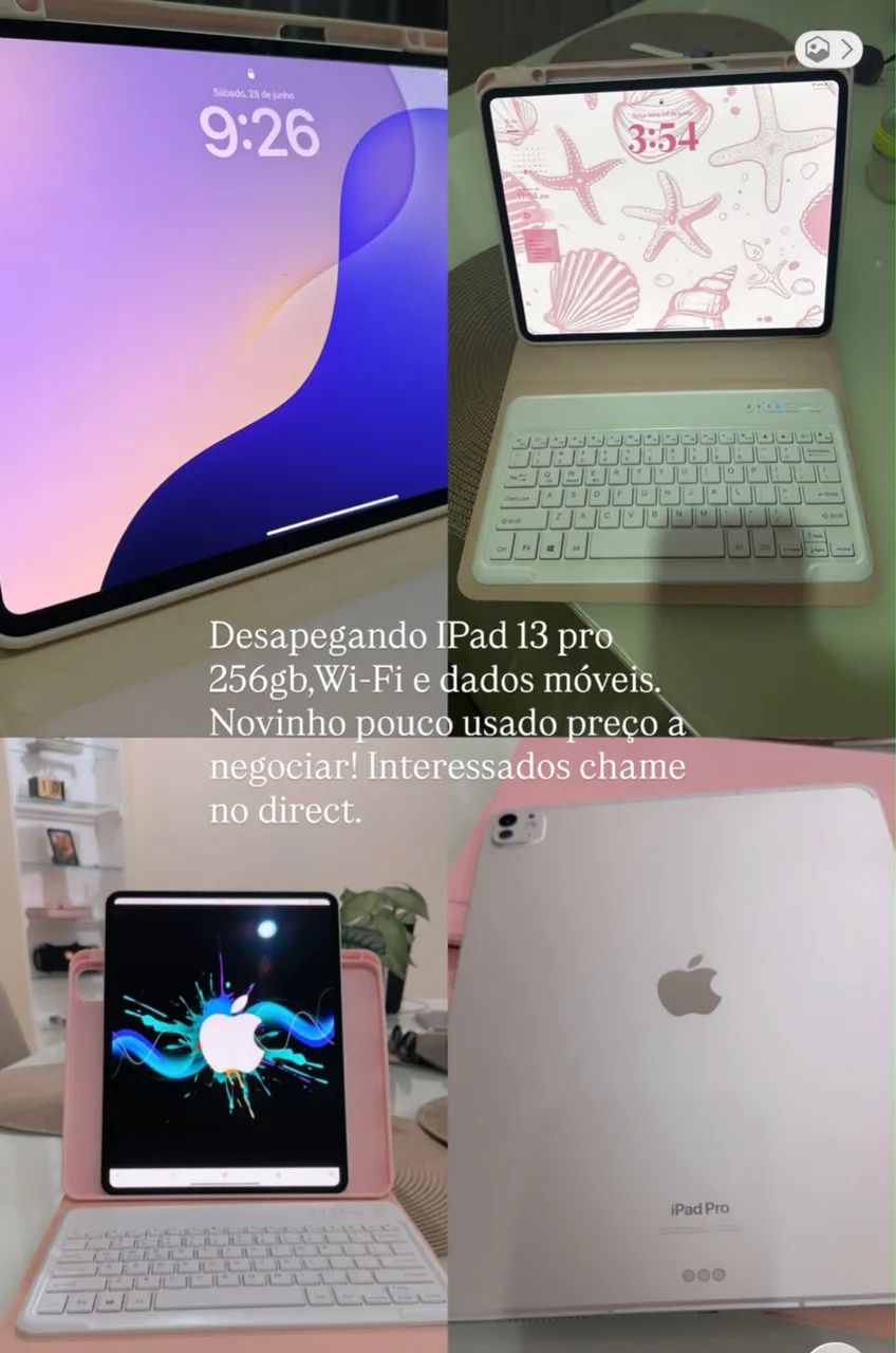 iPad 13 pro 256gb m4