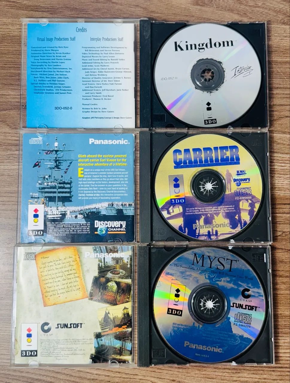 Jogos 3DO Panasonic  - Foto 2