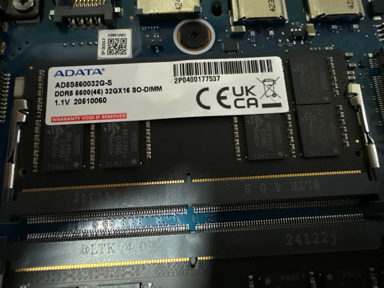Memória RAM 64gb DDR5 5600mhz notebook - Foto 2