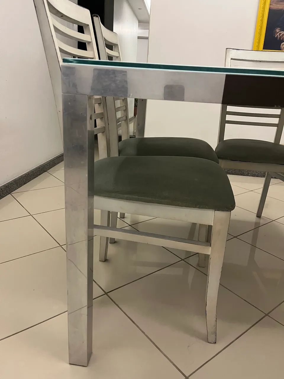 Conjunto mesa de jantar com 6 cadeiras  - Foto 2