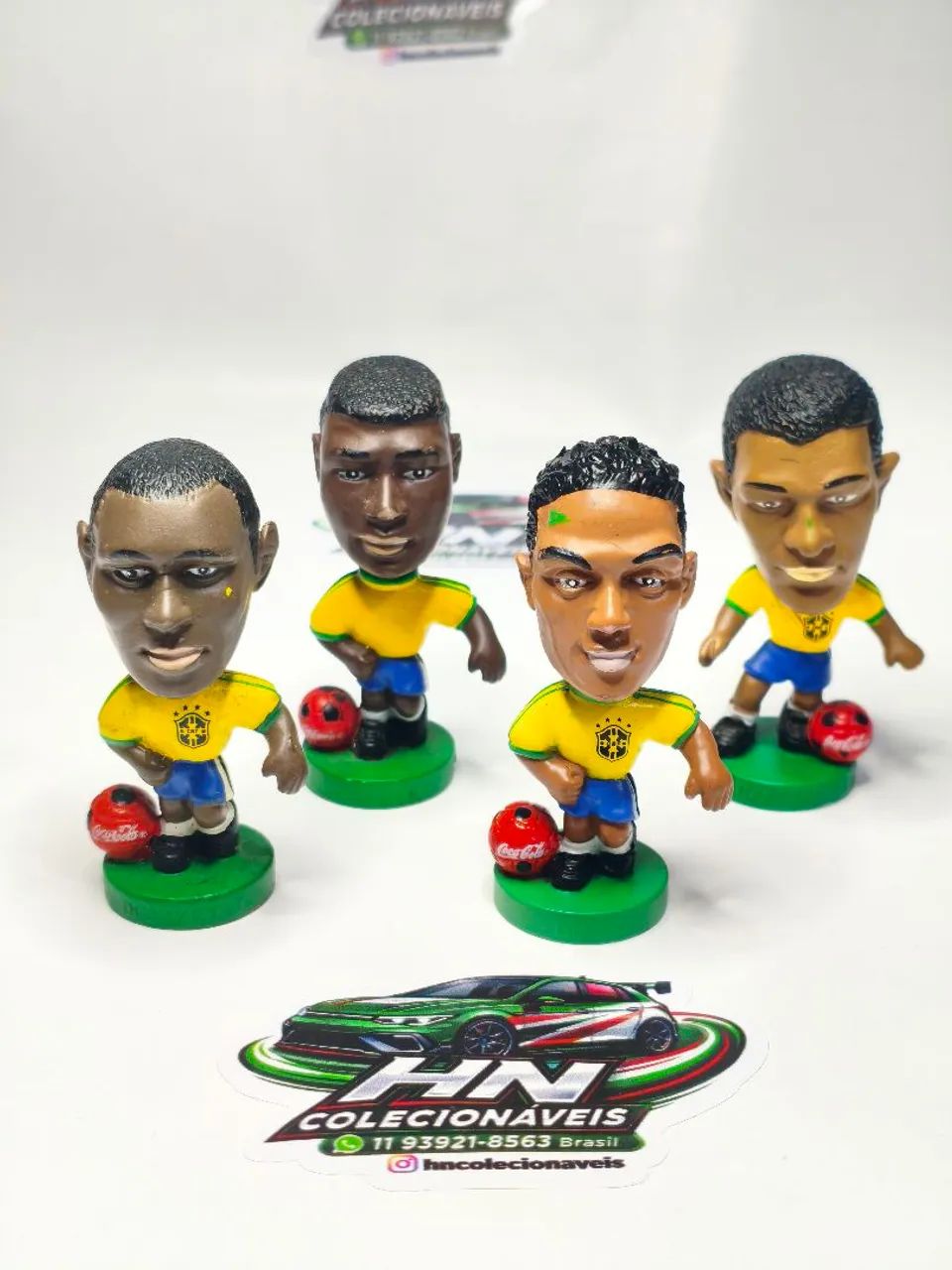 Lote 14 minis craques coca cola 