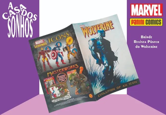 Enciclopédia Marvel - Panini Comics + Brinde Pôsters - Foto 4