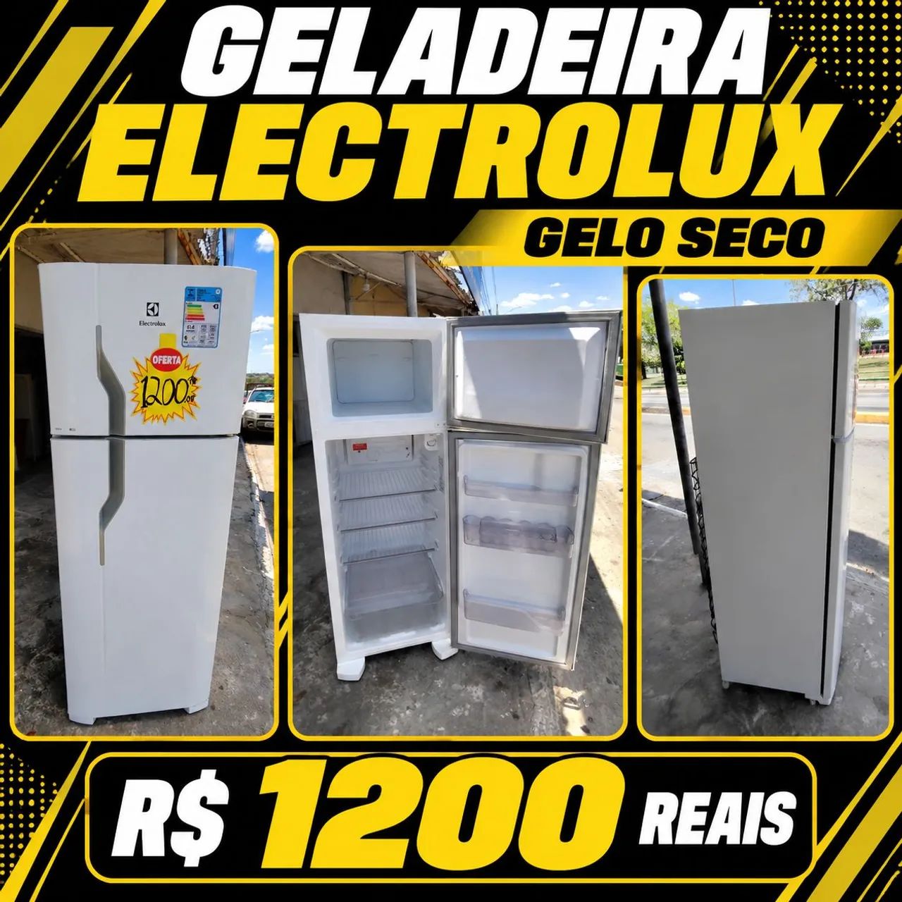 GELADEIRA GELO SECO ELECTROLUX 