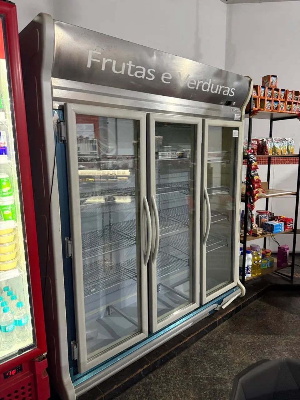 Geladeira expositora para verduras 