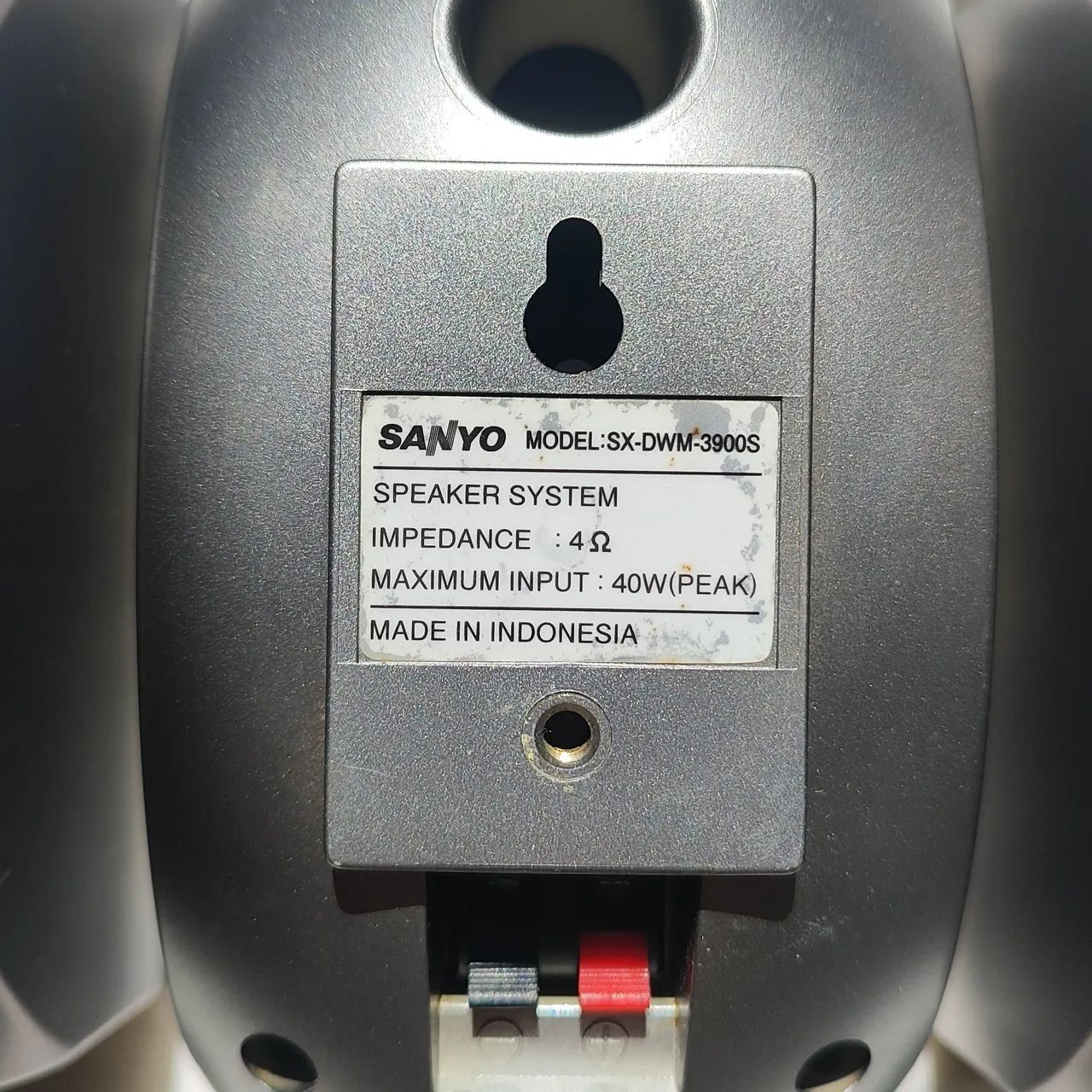 Caixa de Som passiva SANYO Vintage 4ohms - Foto 3