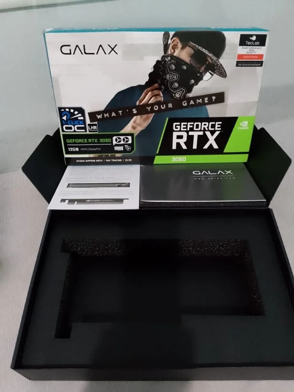 Placa de video Geforce RTX 3060 12G Galax - Foto 4