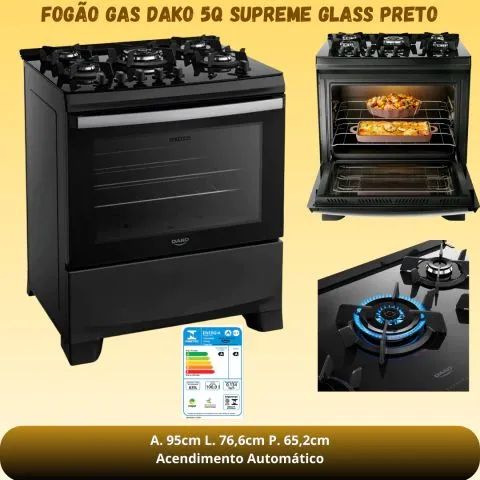 Fogão Dako 5 bocas 