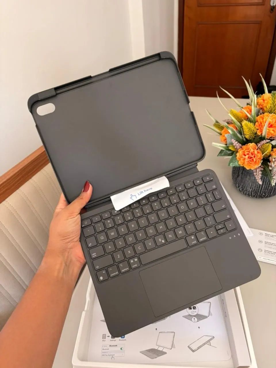 Capa para ipad 11 com  teclado - Foto 5