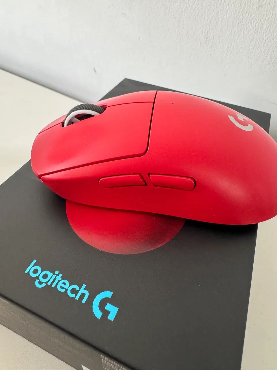 Mouse g pro superlight vermelho  - Foto 3