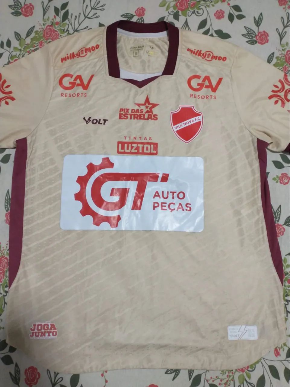 Camisa de jogo Vila Nova fc 