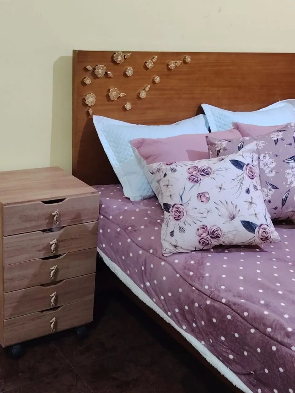 Cama casal com colchão  - Foto 4