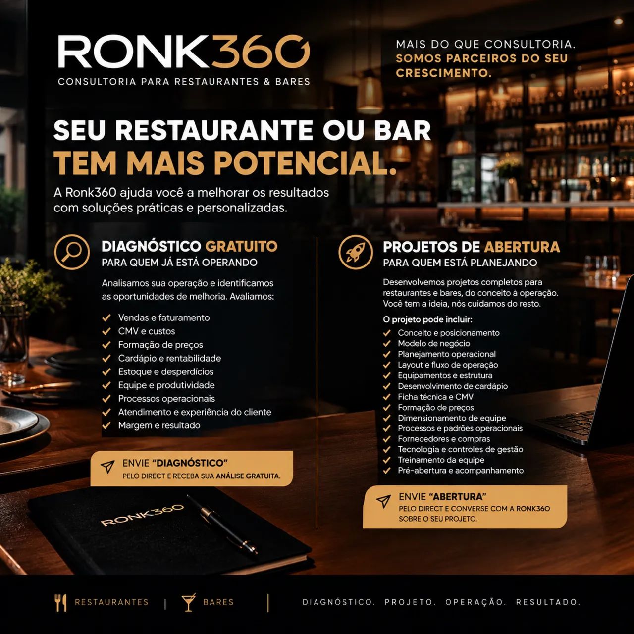 CONSULTORIA PARA RESTAURANTES E BARES