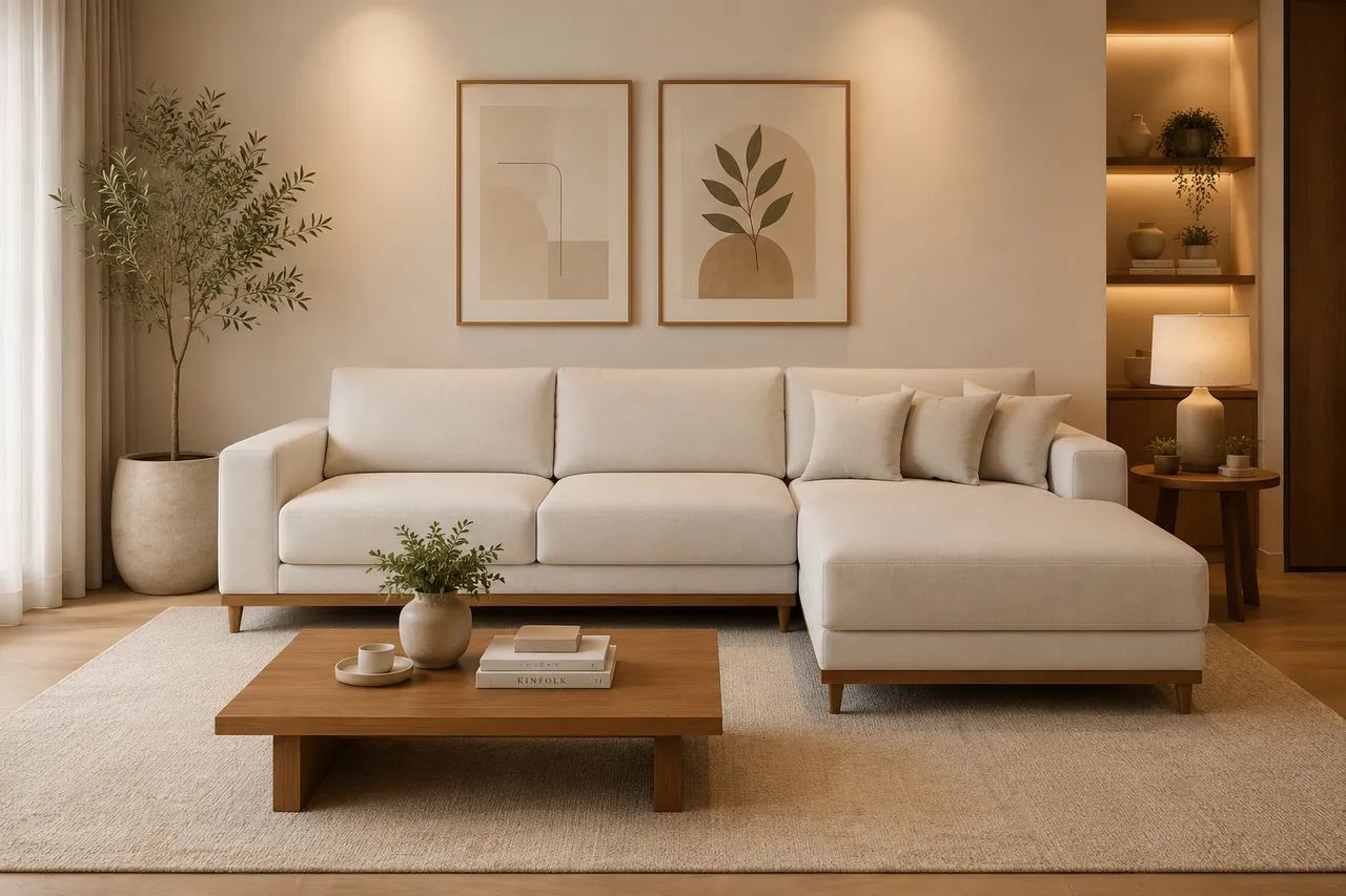 Sofá com Chaise 2,50 21x de 229,00 FRETE GRÁTIS TAUBATÉ 
