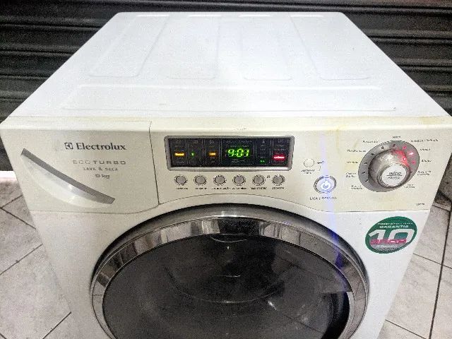 Lava e seca Electrolux 9KG funcionando perfeitamente