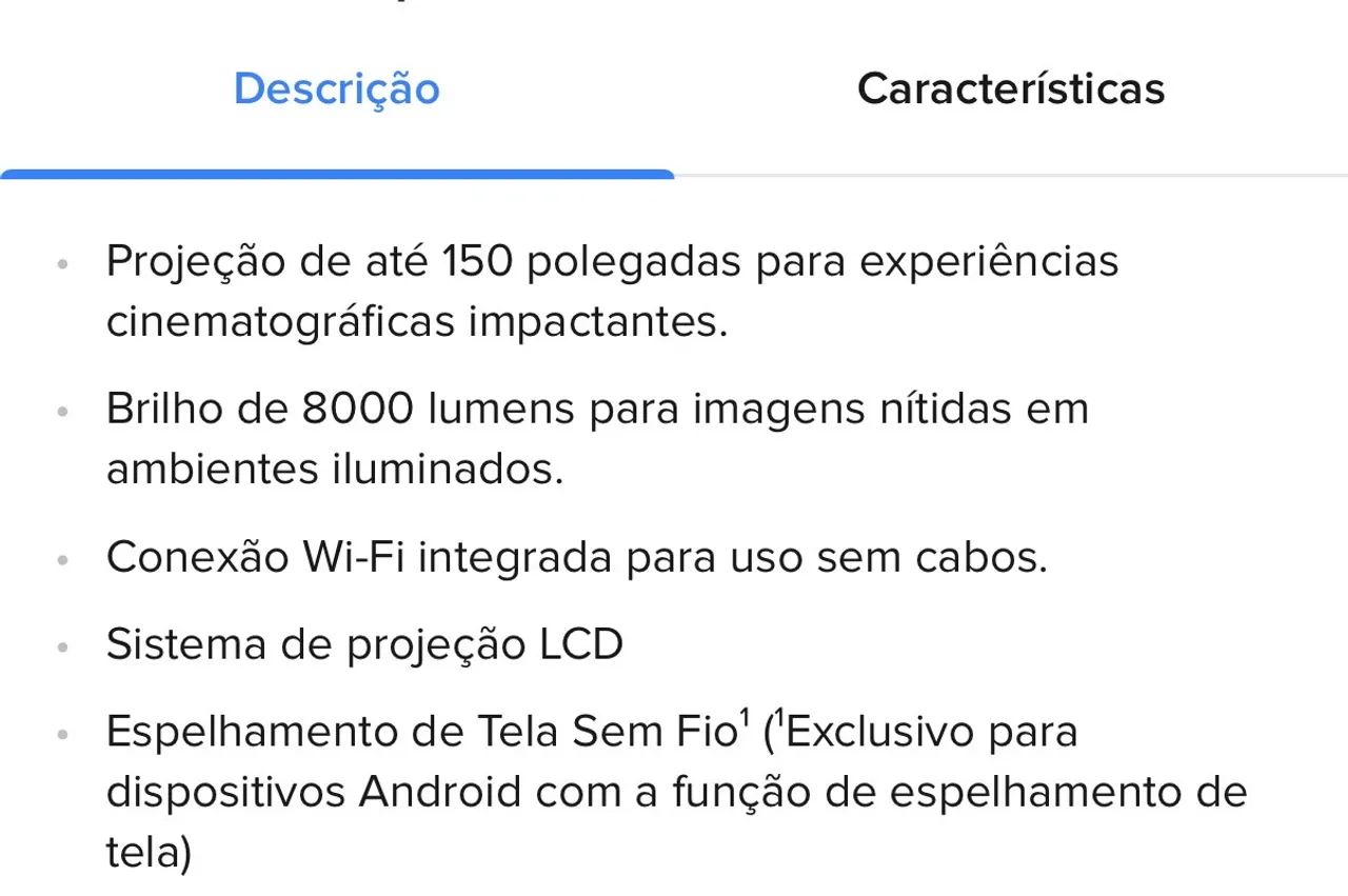 Projetor Intelbras + Acessórios  - Foto 4