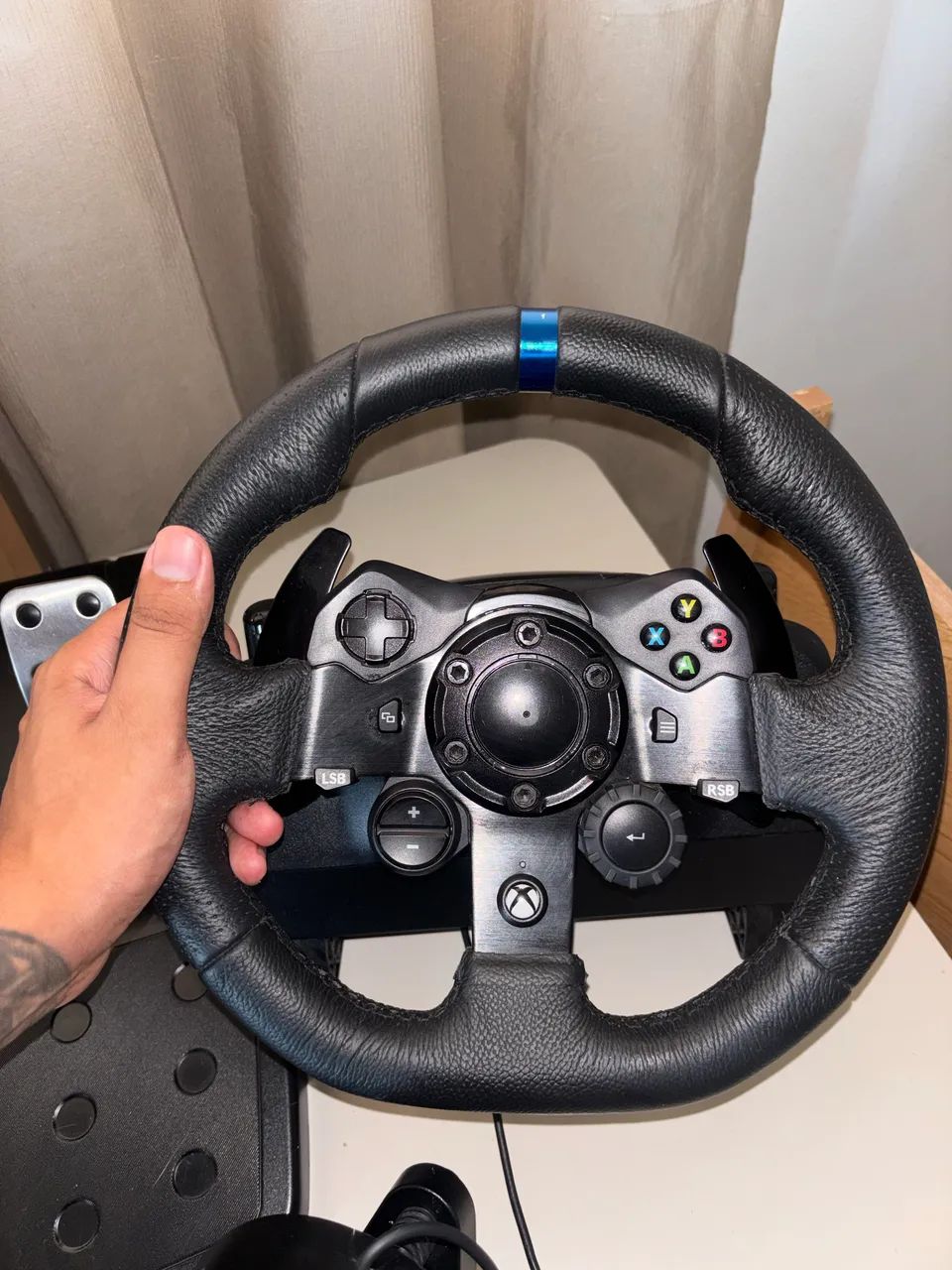 VOLANTE G923 LOGITECH + SHIFTER - Foto 3