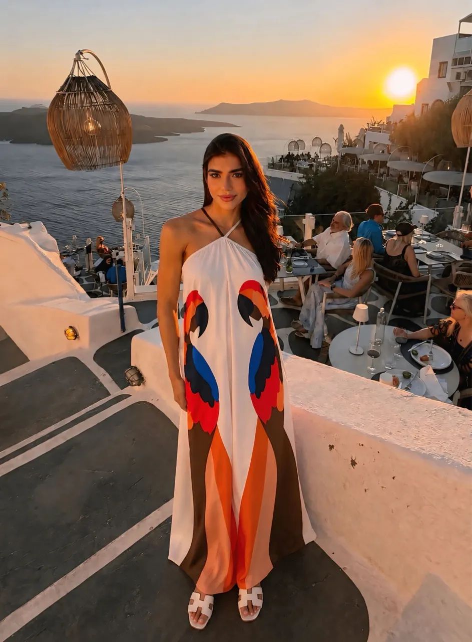 Vestido longo estilo farm coleção nova - Foto 4