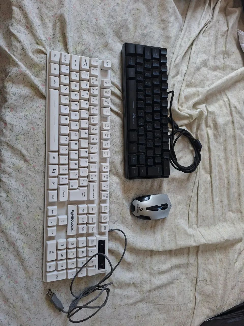 2 Teclados gamer e um mouse!!