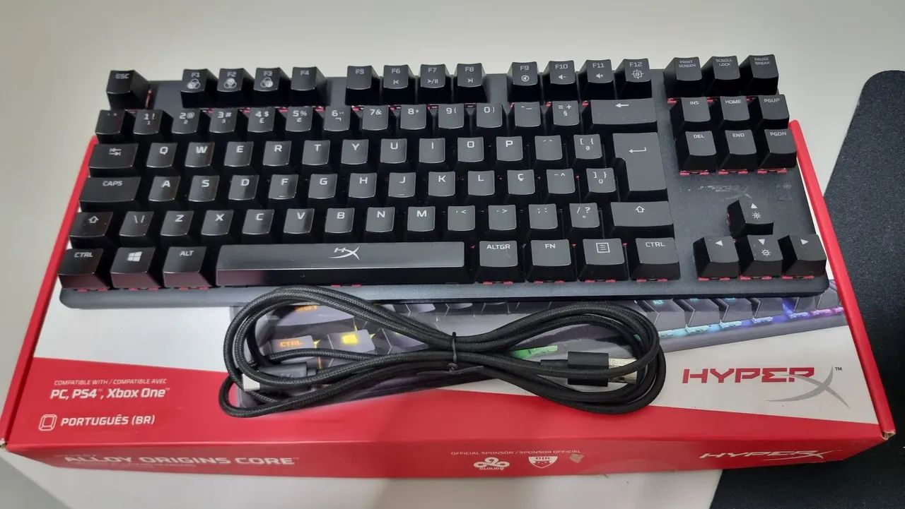 Teclado Mecânico HyperX Alloy Origins Core | Switch Red Linear - Foto 2