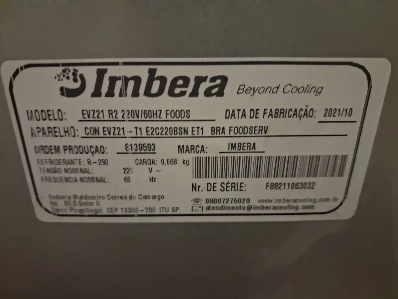 Freezer Vertical  Imbera 594 Litros- 220v - Foto 2