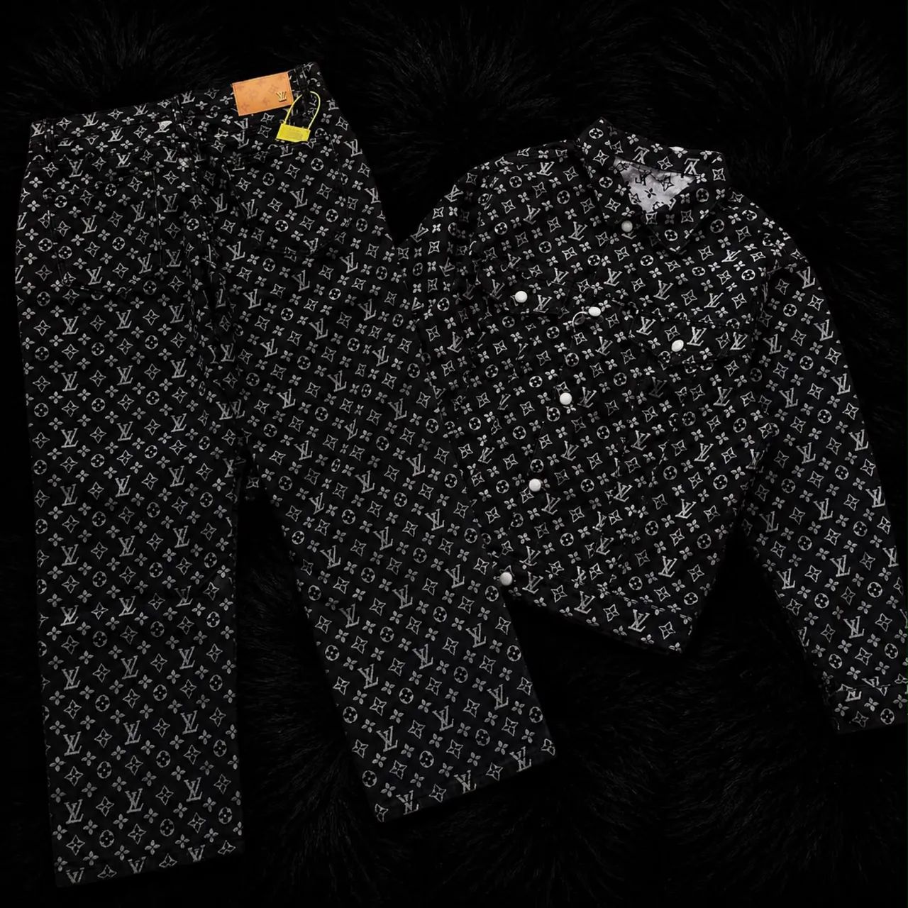 Conjunto Jeans Louis Vuitton 