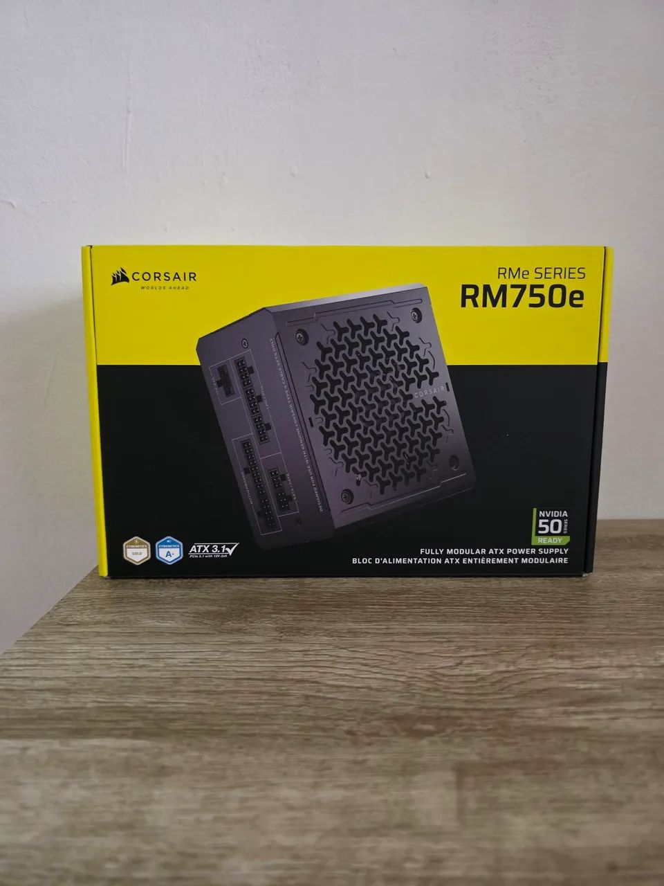 Fonte Modular Corsair Nova Na Caixa 