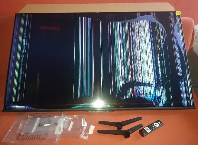 SMARTV 55 POLEGADAS (UHD 4K) HISENSE! NOVA (para retirada). TROCO! PARCELO 12X LEIA! - Foto 3