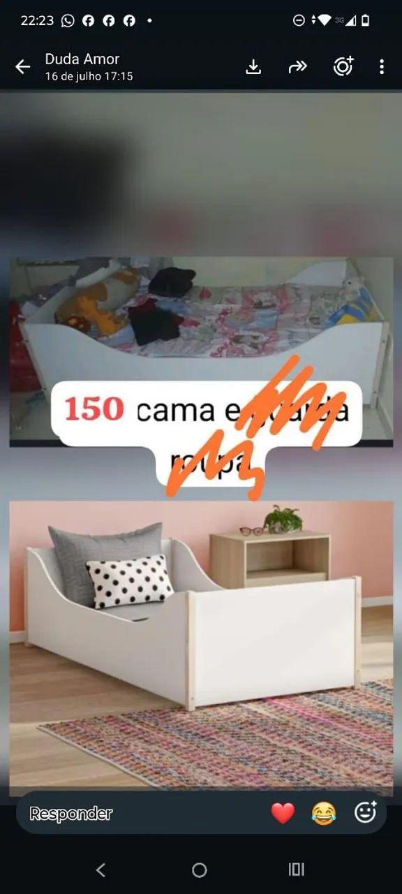 Cama e colchão  - Foto 2