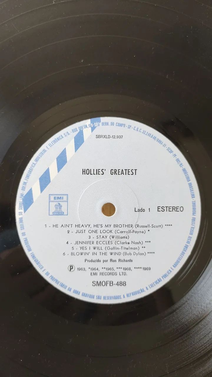 LP Hollies greatest - Foto 3