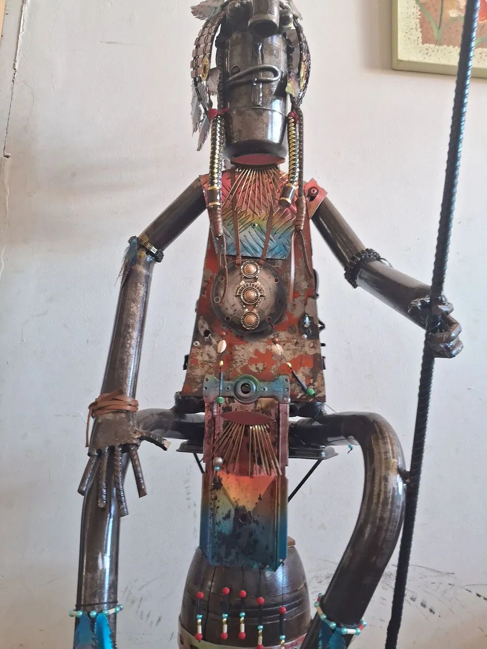 Escultura indio cherokee  - Foto 3